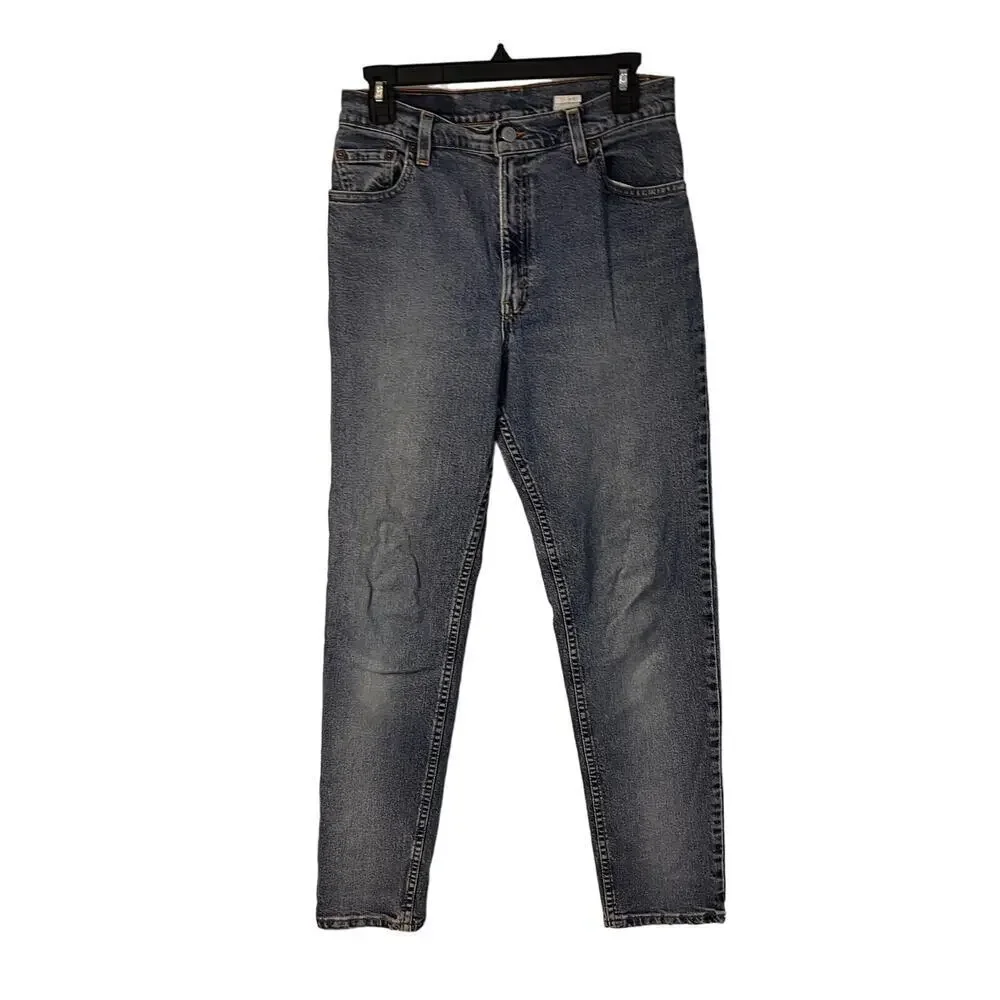 Levi's 550 High Rise Tapered Leg Relaxed Fit Jeans Size 10